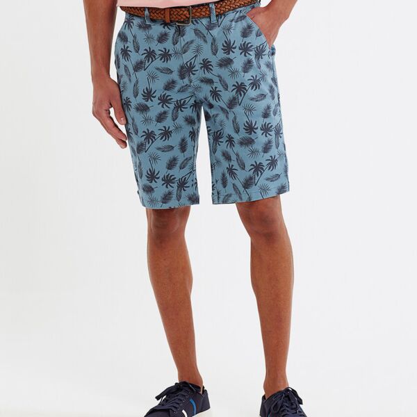 Men’s palm print shorts Thumbnail