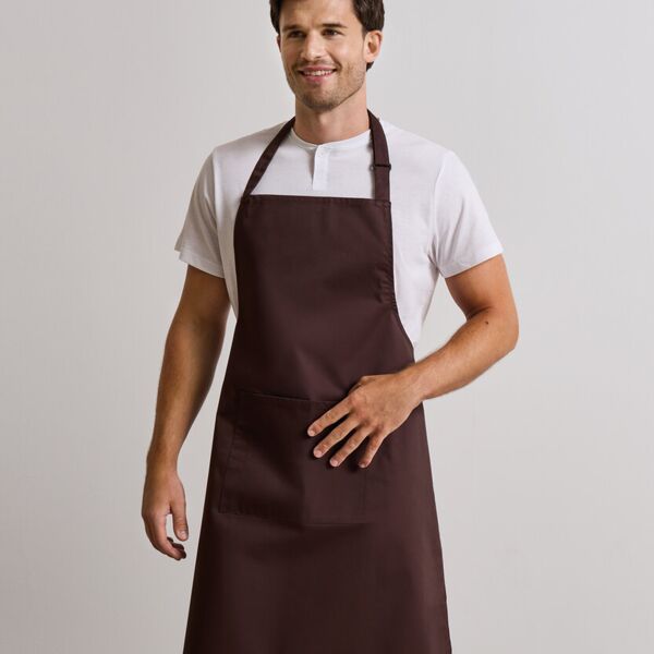 Colours bib apron with pocket Thumbnail