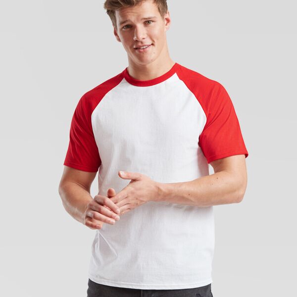 Short sleeve baseball t shirt Thumbnail